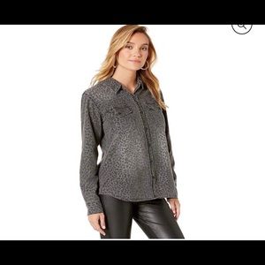 Sanctuary Denim Leopard Print Top